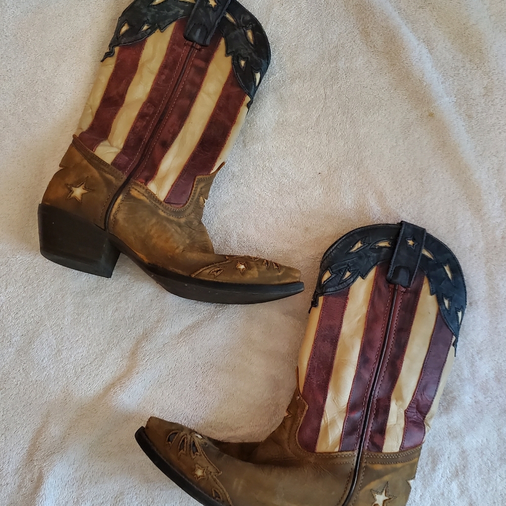 Cowboy boots purchased in Montans